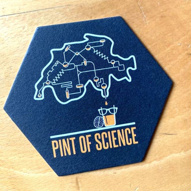 Pint of Science coaster