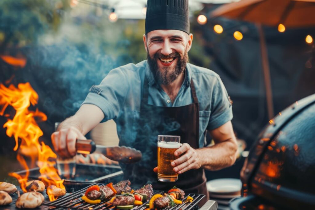 Grill und Bier BBQ and beer