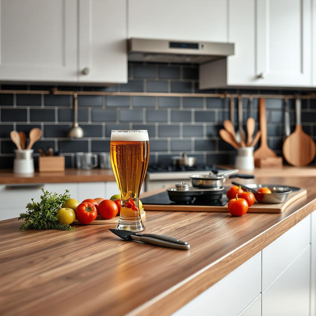 Speisen mit Bier Dishes with beer
