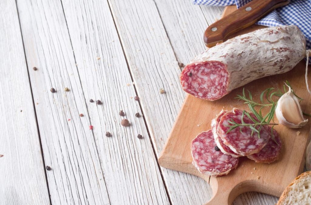 Salami bier