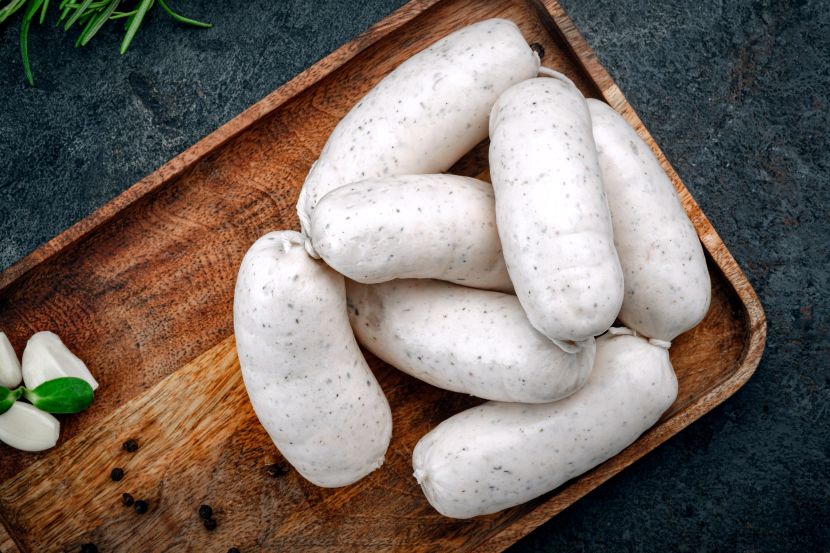 Bier passt zu Wurst Weisswurst