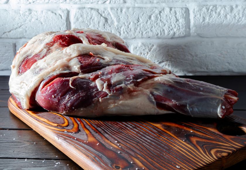 Lammbraten mit Bier Roasted lamb with beer 2